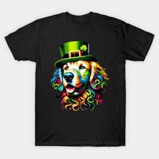 Curly-Coated Retriever Celebrates Saint Patrick's Day T-Shirt